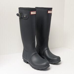 Hunter Original Tall Waterproof Rain Boots, Slate, Women's 6 M
